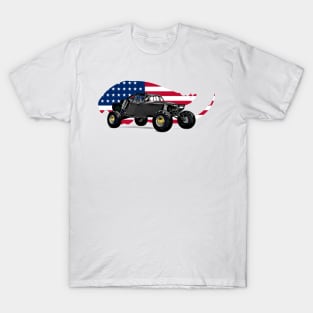 Baja Buggy USA Print T-Shirt